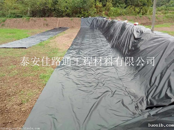 浅水藕池养殖防渗土工膜施工细节把控