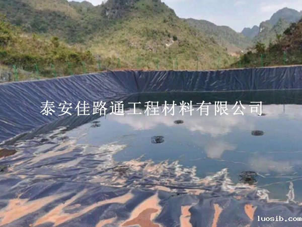 建设蓄水池需要蓄水池防渗膜的支持帮助