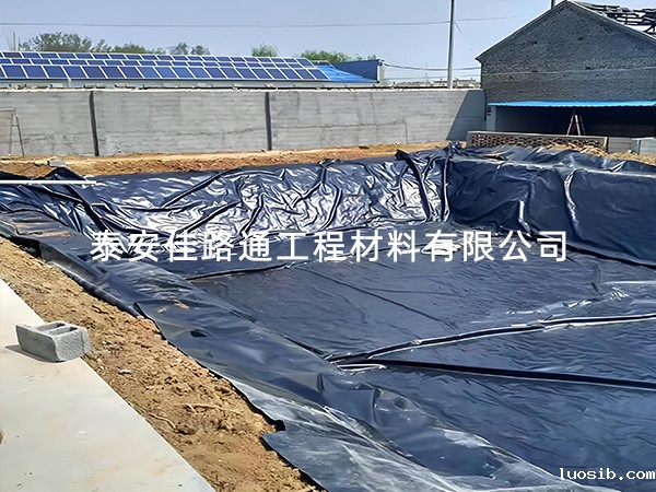 实施气压检测进行沼气池防渗膜的检测工作